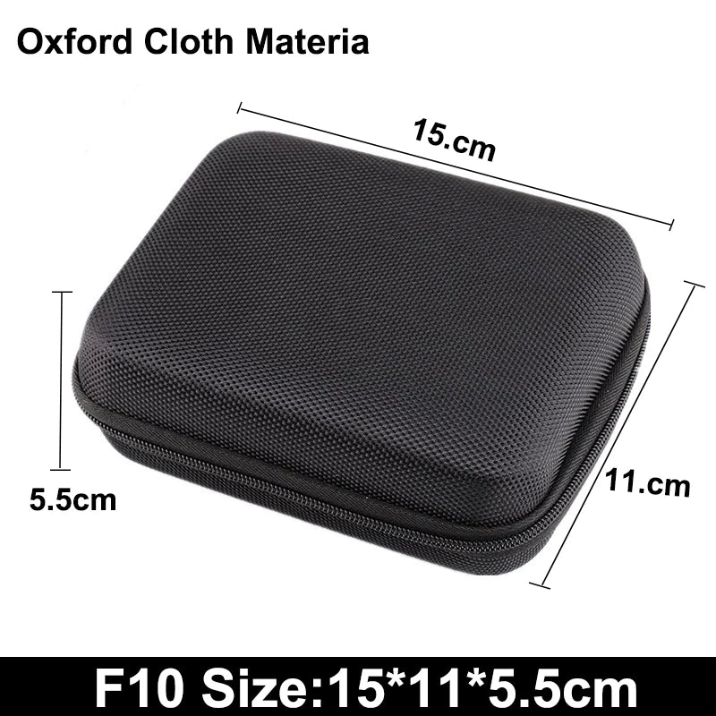 Earphone Data Storage Bag Oval Square Rectangle Cable Organizer Bags Mini Zipper Pouch Tech Gadgets Portable Charger U Disk Case
